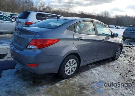 2016 Hyundai Accent Se из США, поврежденный, VIN KMHCT4AE9GU043532